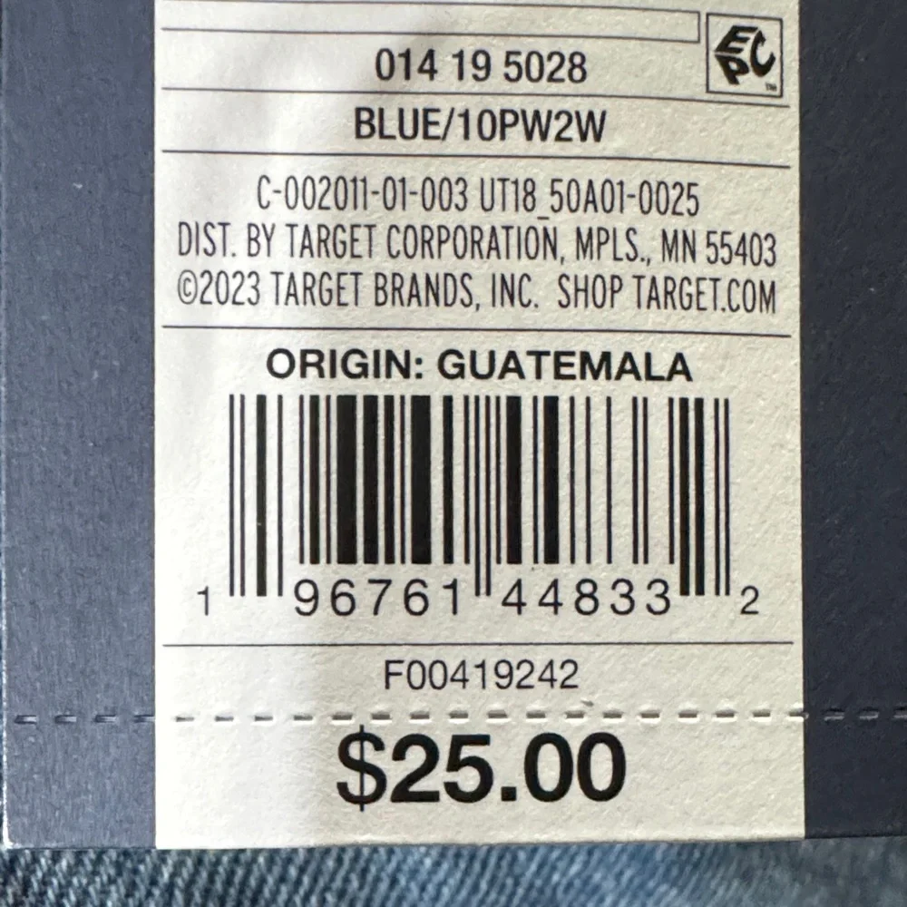 Universal Thread Light Blue Jean Shorts size 6 - Picture 7 of 7
